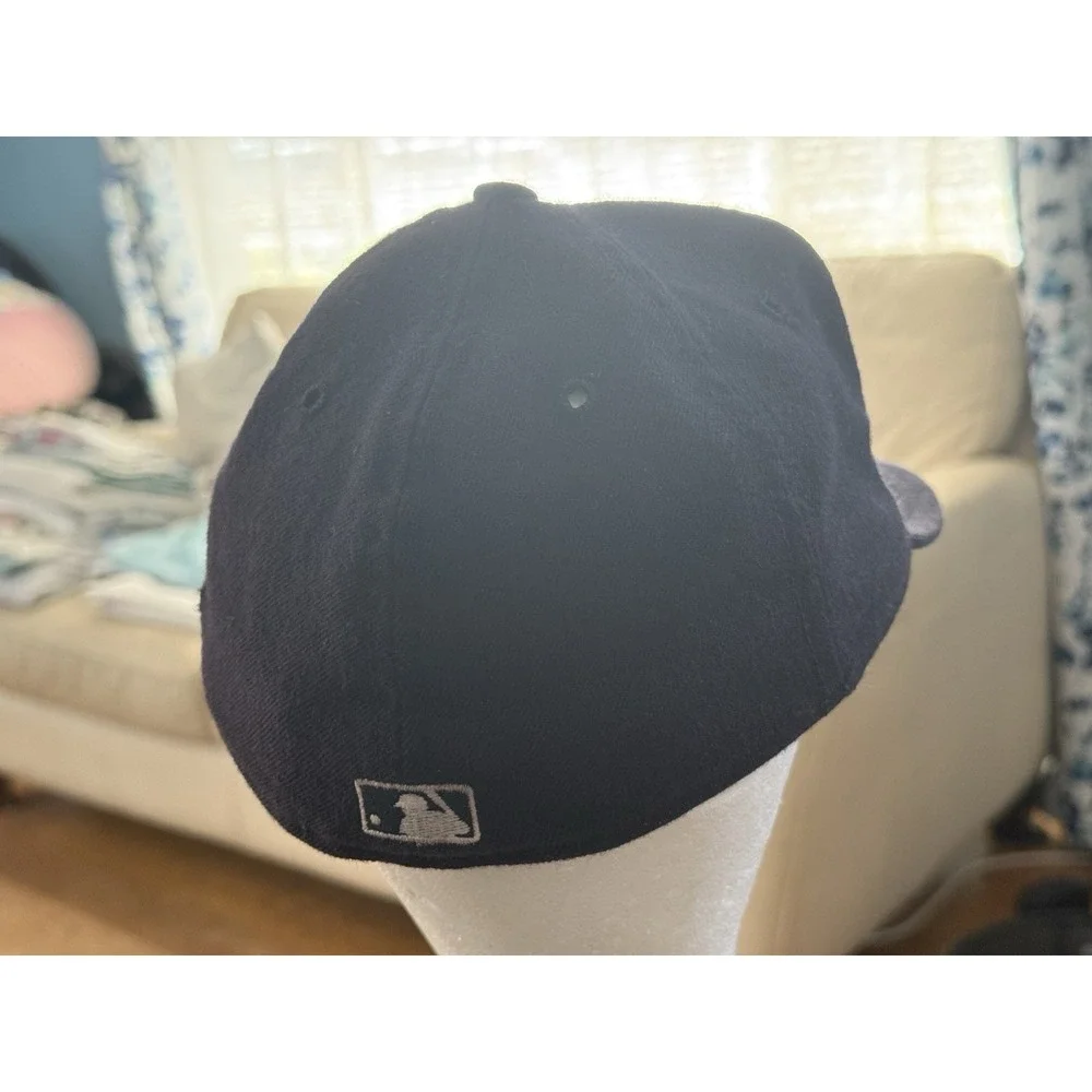 Vintage DETROIT TIGERS NEW ERA Pro Model DIAMOND HAT  Size‎ 7/3/8 - Picture 3 of 9